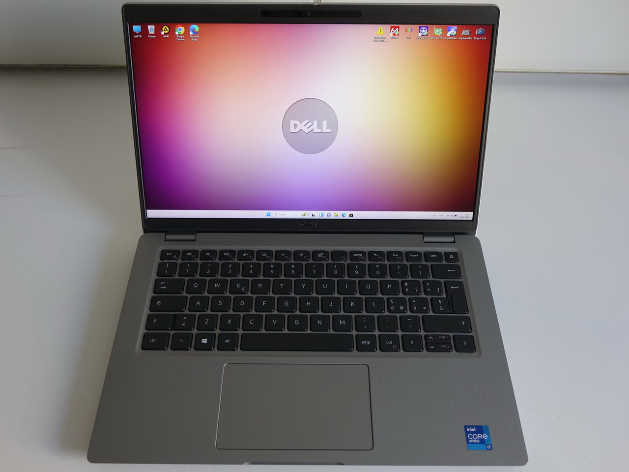 Сенсорний ноутбук DELL latitude 14 5421, IPS FHD, i7-11850H 4.8GHz, 32GB ddr4, 512GB nvme, Intel UHD