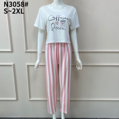 Жіноча піжама бамбук НОРМА (р-ри: 42-50) 3058 вир-во Китай., фото 1