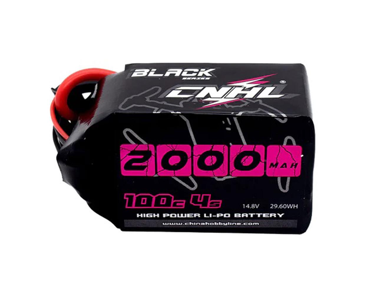 LiPo акумулятор 4S 2000mAh 100C CNHL Black XT60 для FPV-дронів