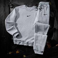 Теплий чоловічий костюм світшот і штани тринитка на флісі S M L XL XXL