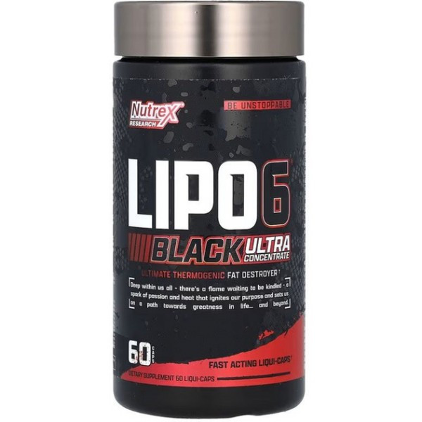 Жиросплювач Nutrex Lipo 6 Black Ultra Concentrate 60 caps