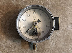 ЕКМ-1У Електроконтактний сигналізувальний манометр 1,6 кгс/см2 (Атм) Ф160 мм М20*1,5 (спр-НОВІ!!!