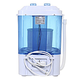 Напівавтоматична пральна машина Saturn-ST-WM0610 blue на 2.5 кг з віджимом зі знімною центрифугою, фото 5
