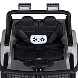 Дитячий електромобіль на акумуляторі Джип Jeep Rubicon M 5991 з пультом р/у для дітей 3-8 років Білий, фото 9