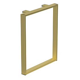 Опора для столу з металу 600×120 мм, H 730 мм 1 шт Золото