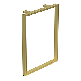 Опора для столу з металу 600×110 мм, H 730 мм 1 шт Золото