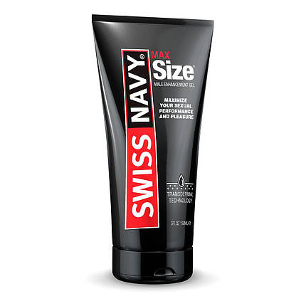 Крем для поліпшення потенції Swiss Navy Max Size Gel 150 мл, фото 1