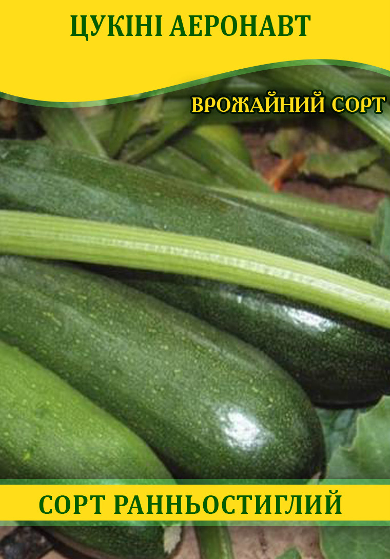 Насіння цукіні Аеронавт, 0,5 кг
