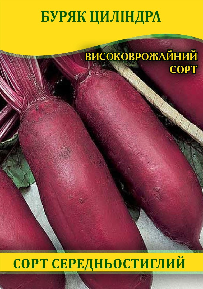 Насіння буряка столового Циліндра, 100г
