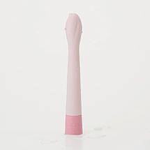 Тонкий вібратор для точки G IROHA koharu BENI, плавне регулювання інтенсивності, від батарейки, фото 3
