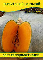 Насіння гарбуза Сіра Волзька, 100г