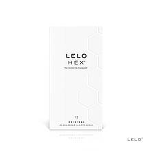 Презервативи LELO HEX Condoms Original 12 Pack, тонкі та суперміцні