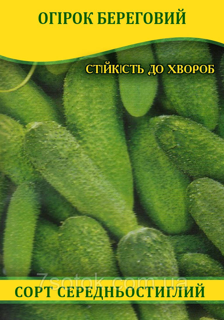 Насіння огірка Береговий, 0,5 кг