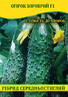 Насіння огірка Хоробрий F1, 100г