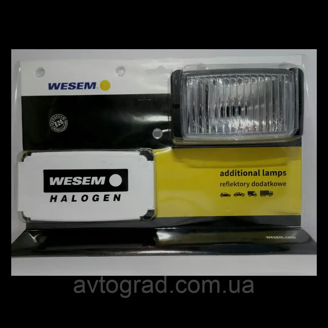 Додаткові фари Wesem ближнього світла HM1.08031, фото 1