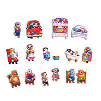 Пазли на кріпленні Котячий будинок фігурний Ubee ПСД248, фото 7