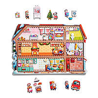 Пазли на кріпленні Котячий будинок фігурний Ubee ПСД248, фото 5