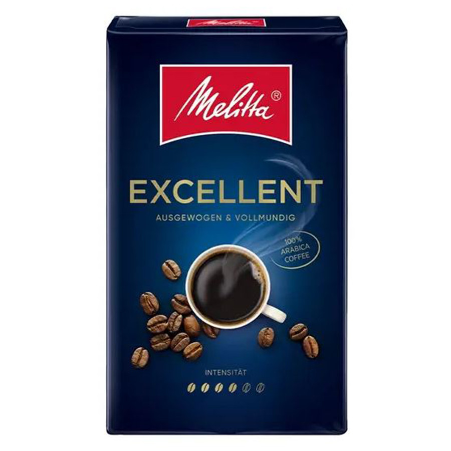 Кава мелена 100% арабіка Melitta Excellent 500 г (Німеччина)