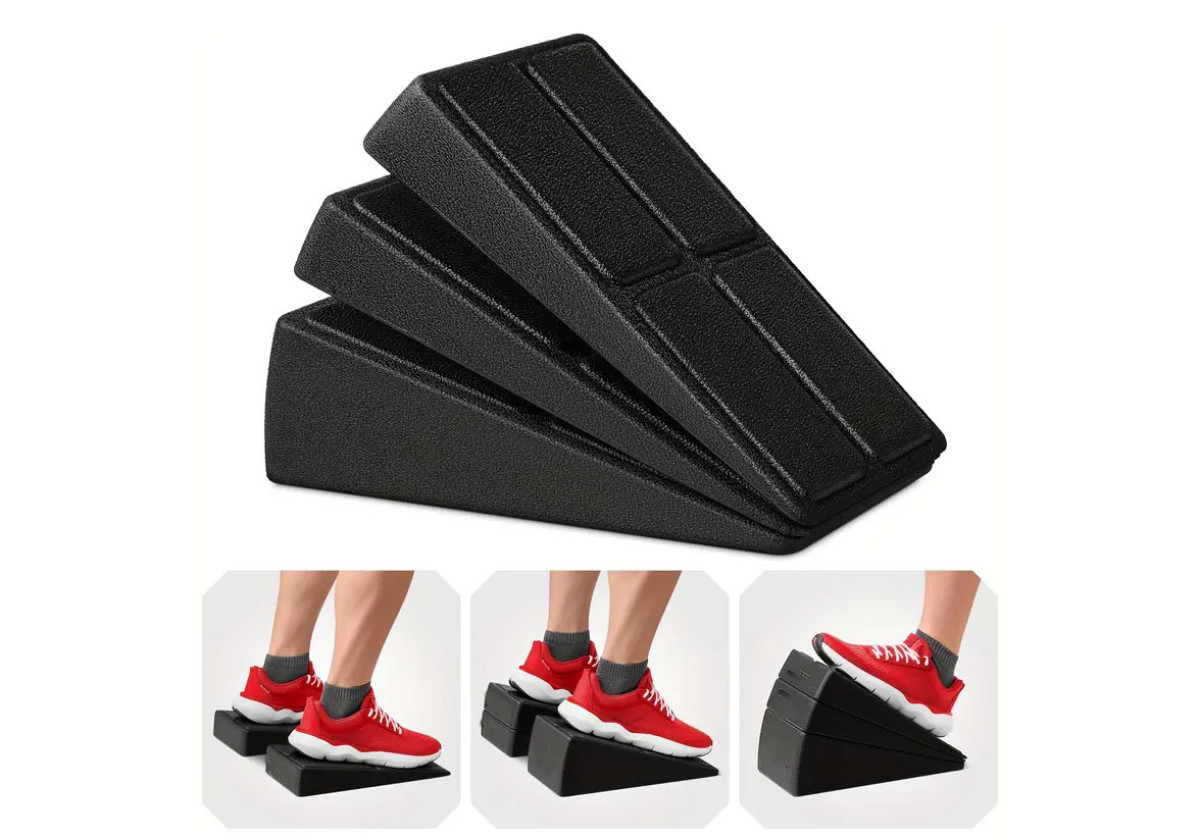 Клиновий блок для присідань Easyfit (клин-платформа для розтяжки, йоги), фото 1