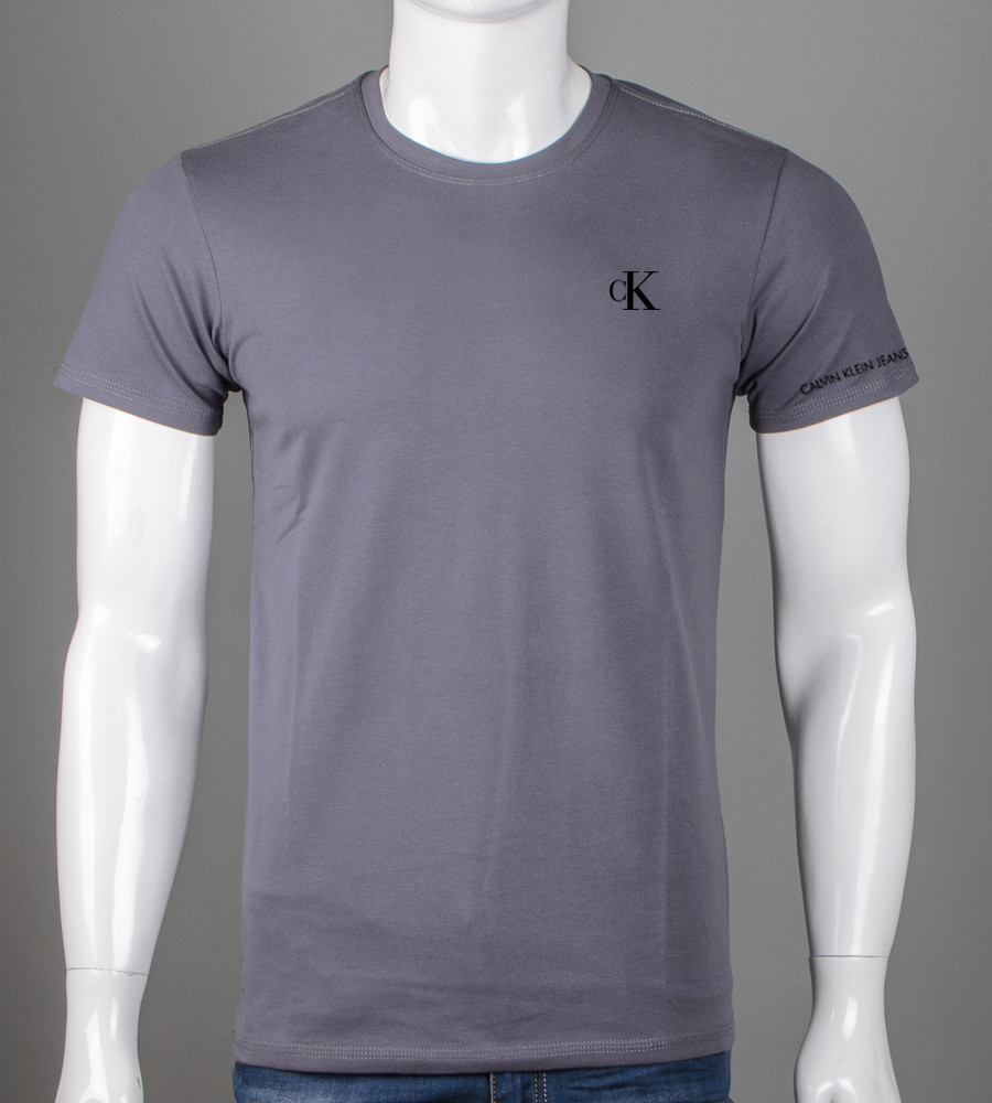 Футболка чоловіча Calvin Klein Сірий 2418м, XXL (1шт)