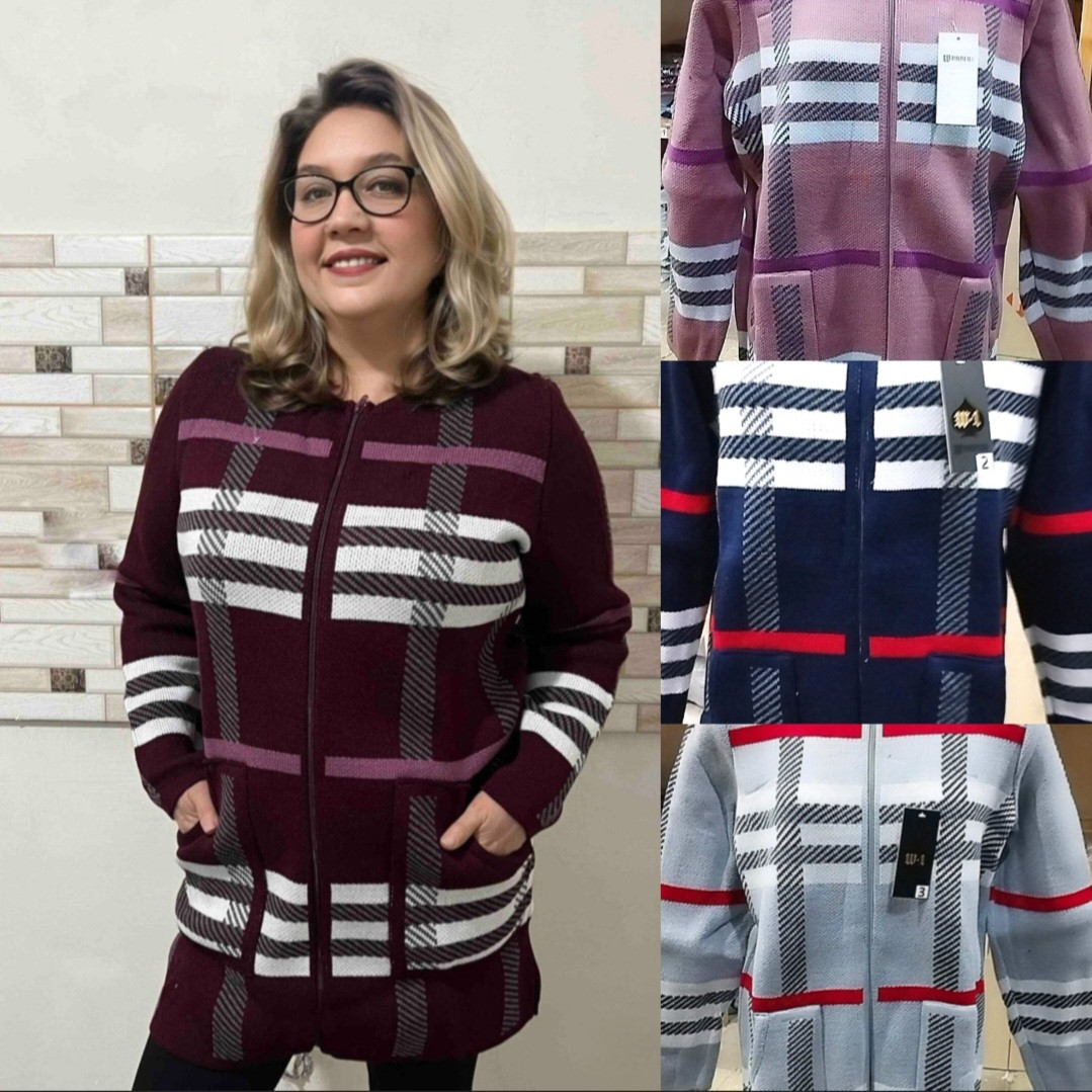 В'язаний кардиган великого розміру, фото 1