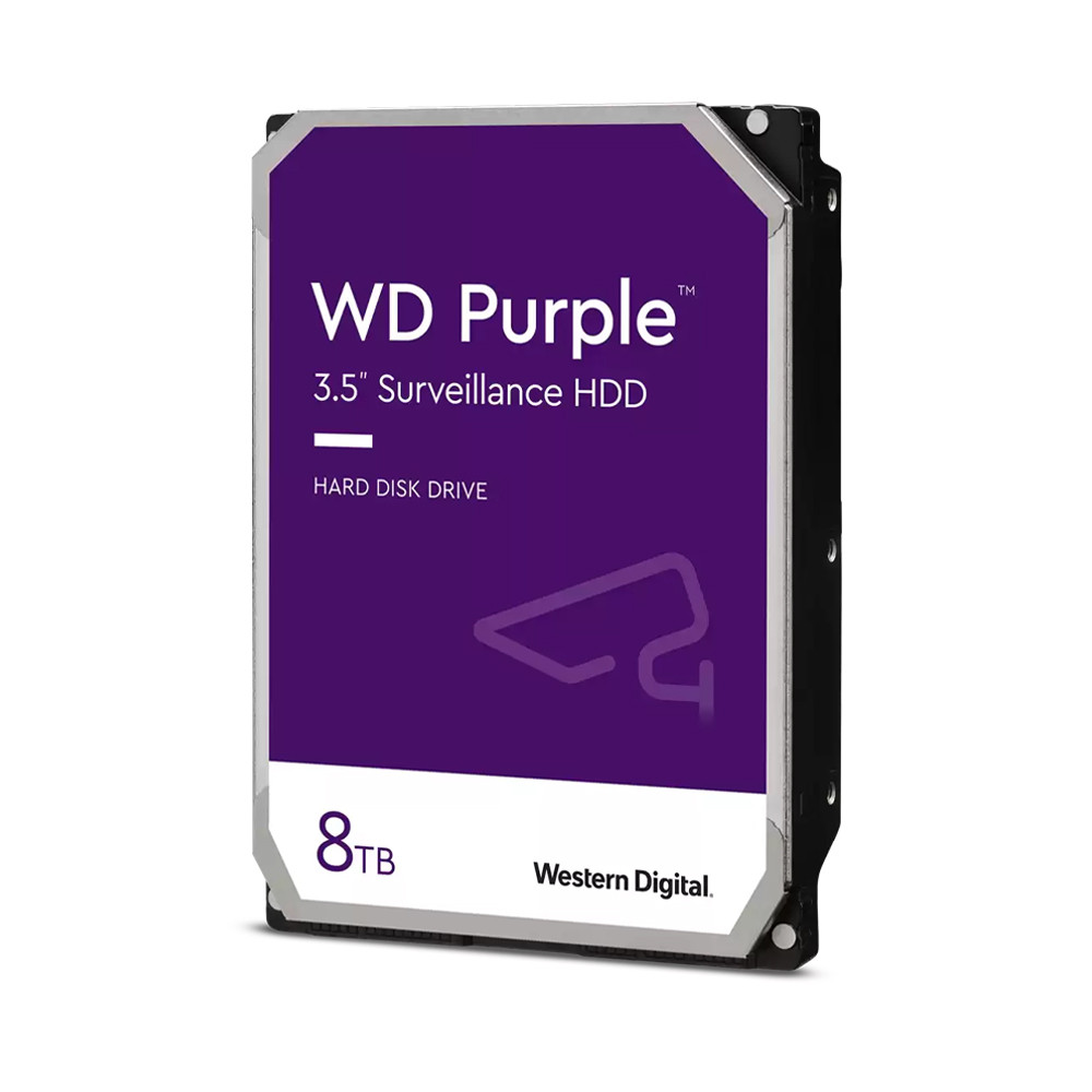 Жорсткий диск 8 TB Western Digital Purple WD85PURZ для відеоспостереження НАЛ