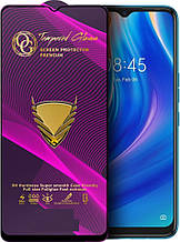 Захисне скло Infinix Smart 6 HD (X6512) проклеювання по всій поверхні, чорне