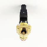 Електромагнітний клапан Sanlixin на 3/4", Нормально-Відкритий, Живлення AC 220V, Тиск від 0,5 до 13 бар, фото 2