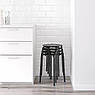 Табурет IKEA MARIUS (МАРІУС) Чорний 101.356.59, фото 5