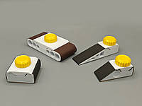 Набір інструментів для затискання шліфувальної стрічки. Зажим, затискач для наждачки