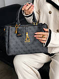 Сумка Guess James medium сірий, фото 9