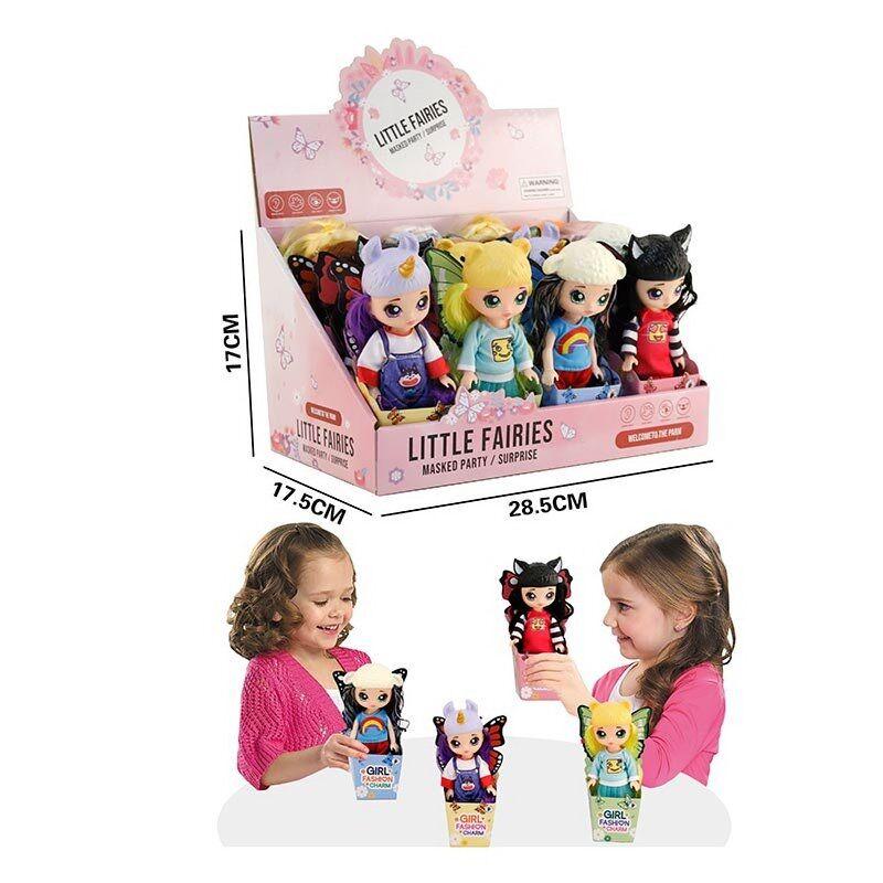 Лялька LK 1436 A-1 (24/2) ЦІНА ЗА 16 ШТУК В БЛОЦІ, 15 см, в коробці