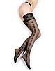 Панчохи з мереживом та візерунком по всій довжині чорні Ballerina's Secret 20 ден розміри L/XL Talla, фото 2
