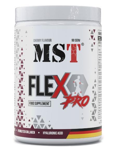 Для суглобів і зв'язок із колагеном MST Nutrition FLEX Pro 945 грамів Смак: Вишня, фото 1