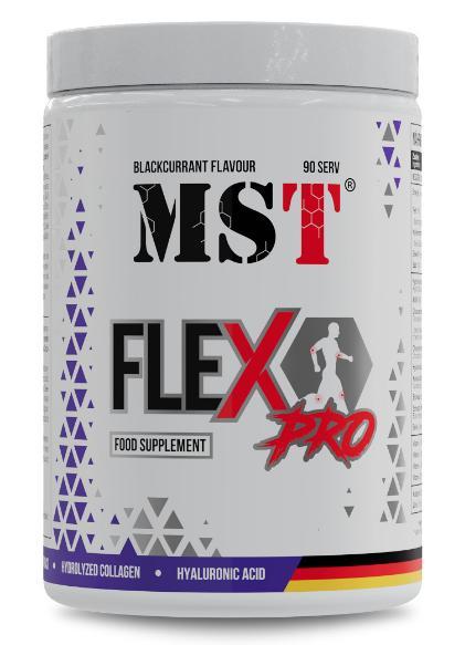 Для суглобів і зв'язок із колагеном MST Nutrition FLEX Pro 945 грамів Смак: Blackcurrant, фото 1