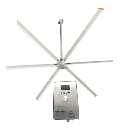 Промисловий стельовий вентилятор HVLS, діаметр 1880 мм, фото 1