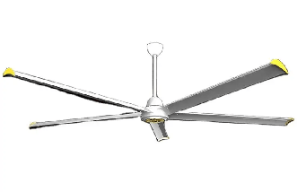 Промисловий стельовий вентилятор HVLS, діаметр 1880 мм, фото 3