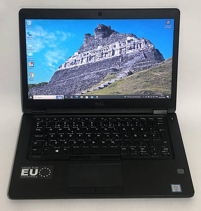Б/в Ультрабук Б-клас Dell Latitude 5480 14" 1366x768| Core i7-6600U| 8 GB RAM| 256 GB SSD| GeForce 930MX 2GB, фото 1