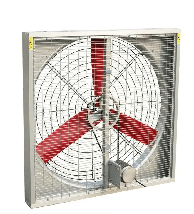 Осьовий вентилятор для молочної ферми, корівника, 1380*1380*270 мм, фото 4