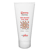 Живильна балансуюча маска з освітлюючою та пом’якшувальною дією SOFT BALANS CLAY MASK DERMA SERIES 100 мл