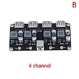4-канальний модуль швидкої зарядки USB 12V24V QC3, DC-DC 5-32В - 5-12В 24Вт, фото 3