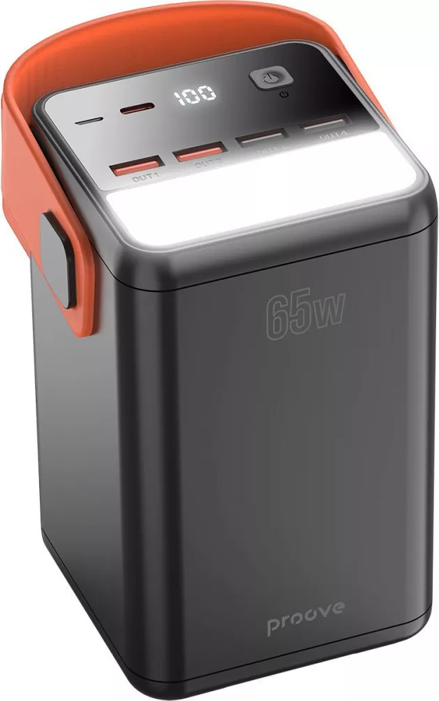 Портативний акумулятор Proove Powerbox 65W 60000mAh black (PBPB65412201), фото 1