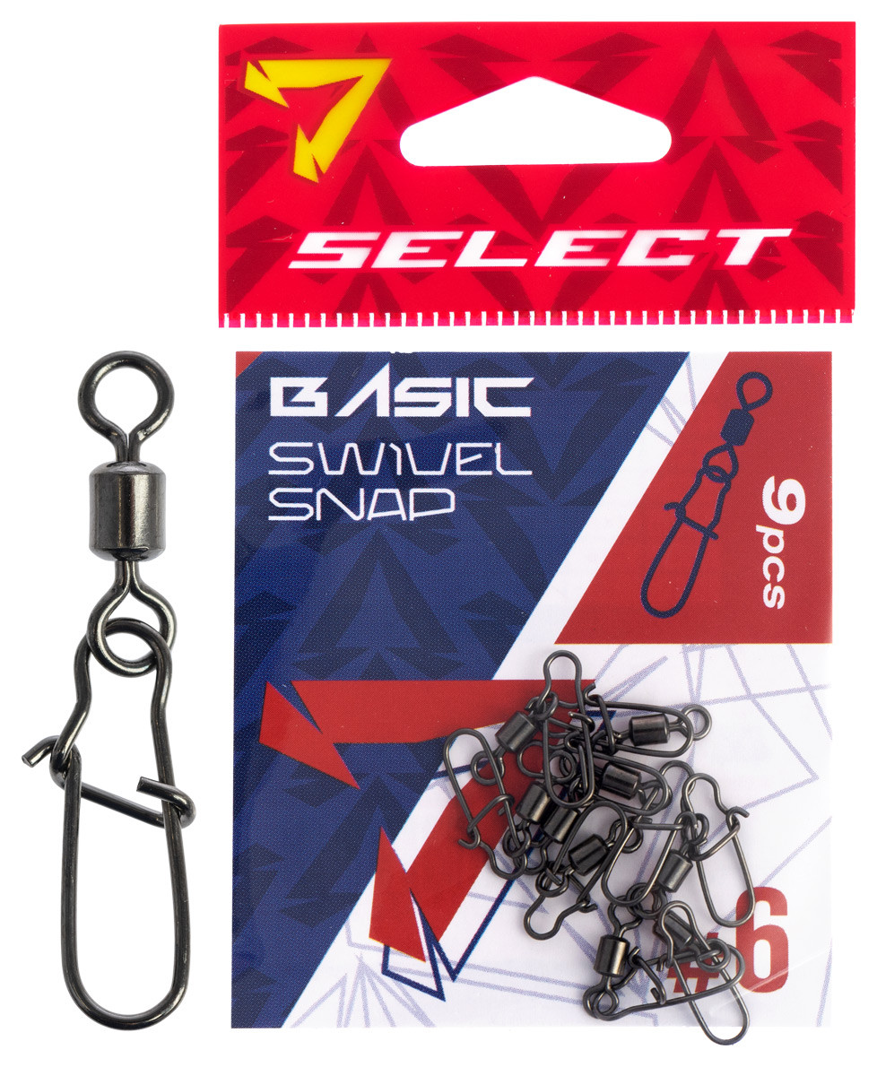 Застібка з вертлюжком Select Basic Swivel Snap #6 (9 шт/уп)