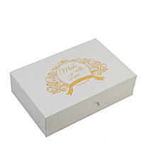 Коробка 225х150х60 для еклерів "Made with Love"