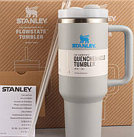 Термос термочашка Stanley Quencher H2.0 Tumbler з нержавіючої сталі 1,18 л Cloud KT6007824 solve