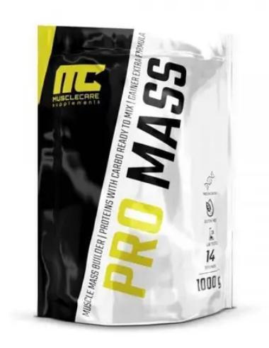 Гейнер Muscle care Pro Mass 1000 грам Смак :Salted Caramel