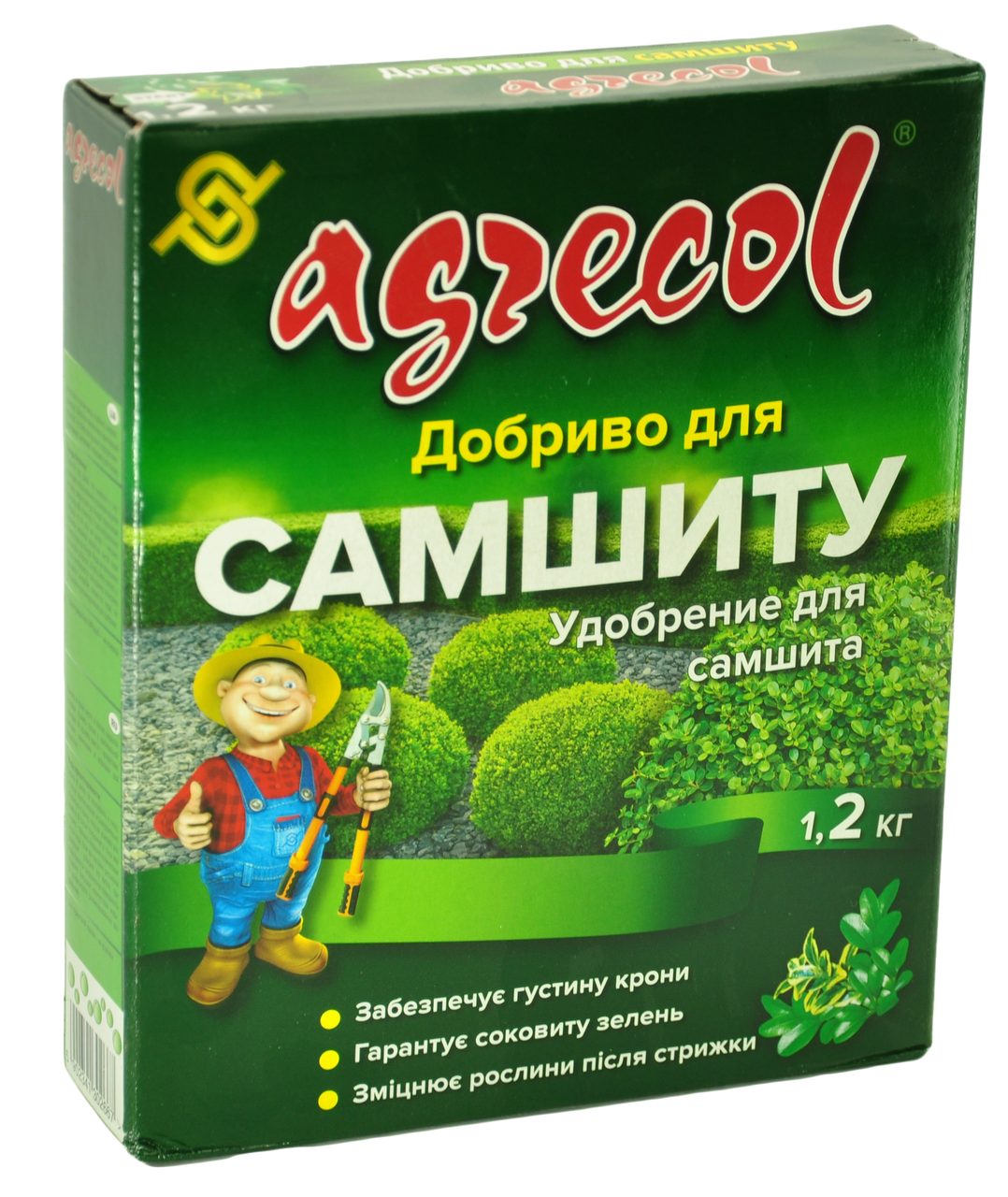 Добриво 1,2 кг для самшита Agrecol