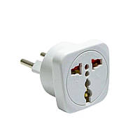 Універсальний мережевий перехідник 10a 250v, перехідник на європейську вилку