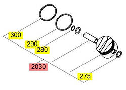 Поршень компресора GEA Bock HGX34e/380-4 (80299)