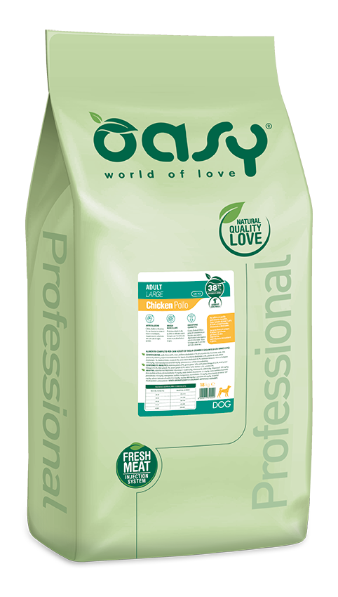 Сухий корм для собак великих порід OASY LIFESTAGE Adult Large, курка 3 кг